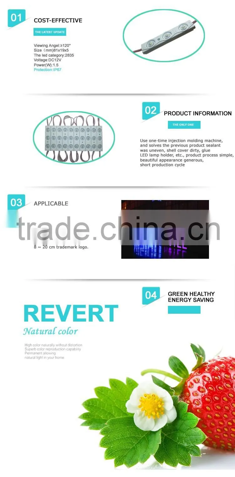 led module high power with lens 2835