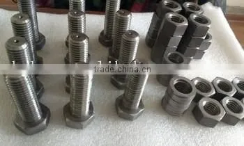 TA2 titanium hexagon screw M6 M8 M10 M12 M16