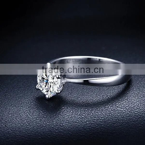 china factory direct sale diamond cz 925 sterling silver rings