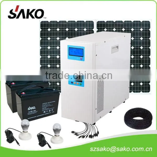 SAKO solar system JSKN 6000W hybrid inverter with controller