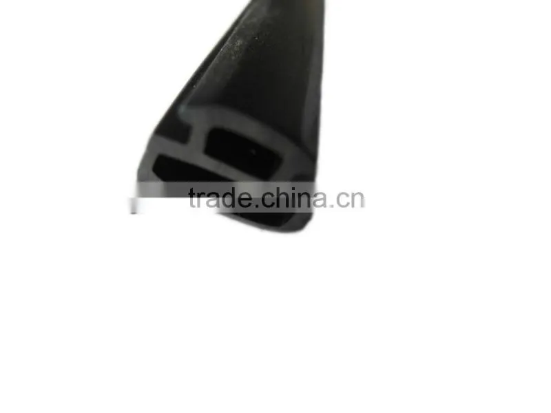 Aluminium Window and door seal gasket, Black PVC gasket, weather seal strip EPM-4.3-5
