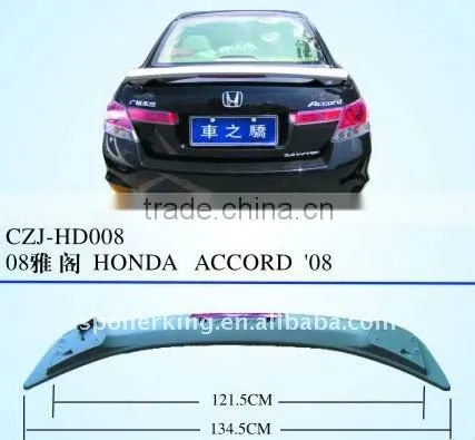 ABS REAR SPOILER FOR ACCORD'08