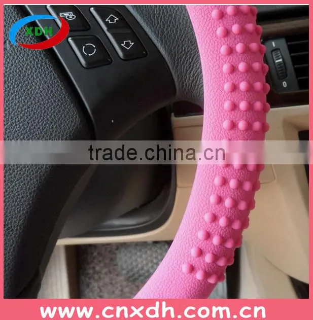 White Steering wheel cover/car steering wheel cover