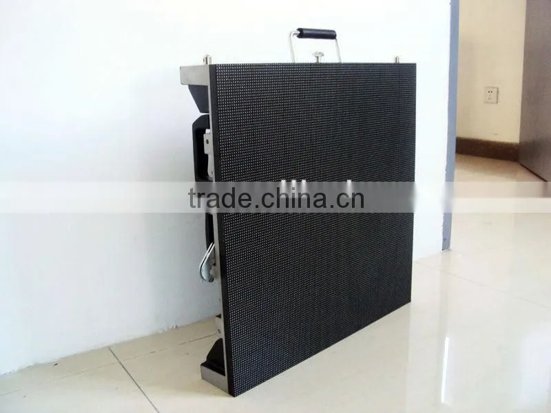 die-cast aluminum led display, Indoor 5.5kgs light wight P6 Die-casting aluminum cabinet LED display