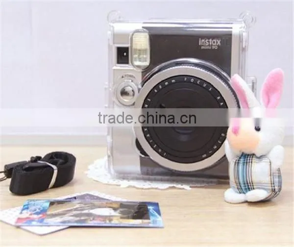 Fujifilm Fuji Instax Mini 90 Crystal Plastic Protect Case Clear