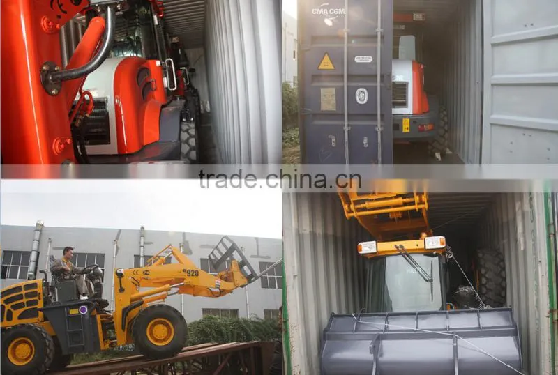 hot sale ming machine wheel loader 920L with pilot control