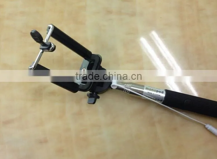 2015 Hot Selling Small Size Wired Selfie Stick