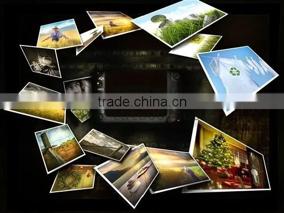 Clear transparent pet film for photo printing