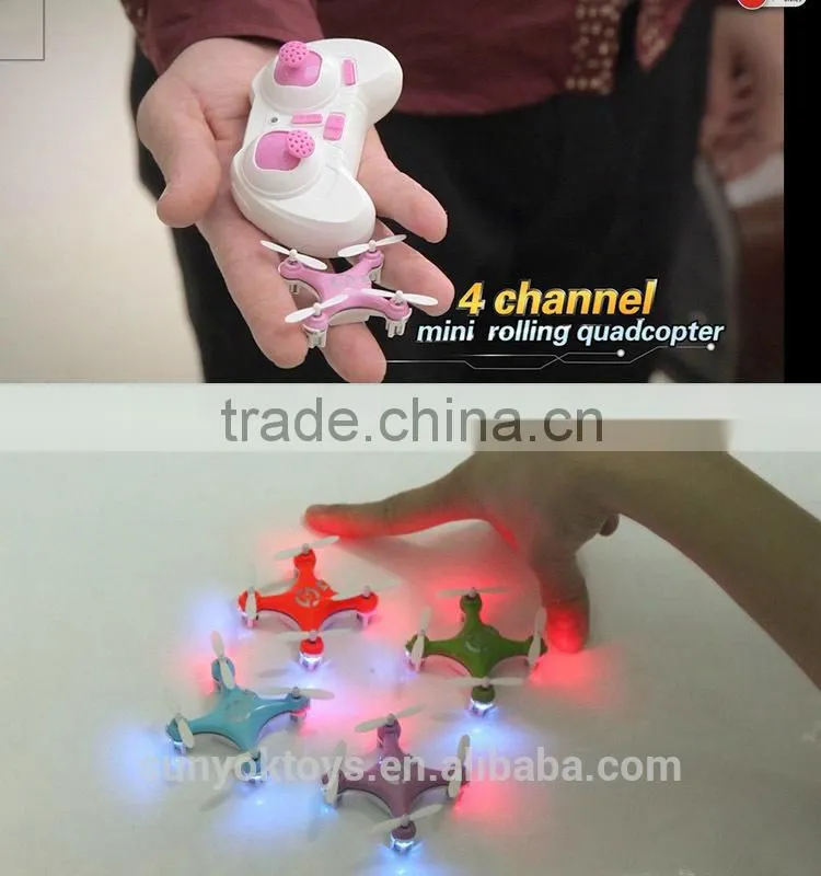 Smallest Quadcopter ! 4CM 2.4G 6-Axis RC Nano Quadcopter With 3D Flip, mini quad copter