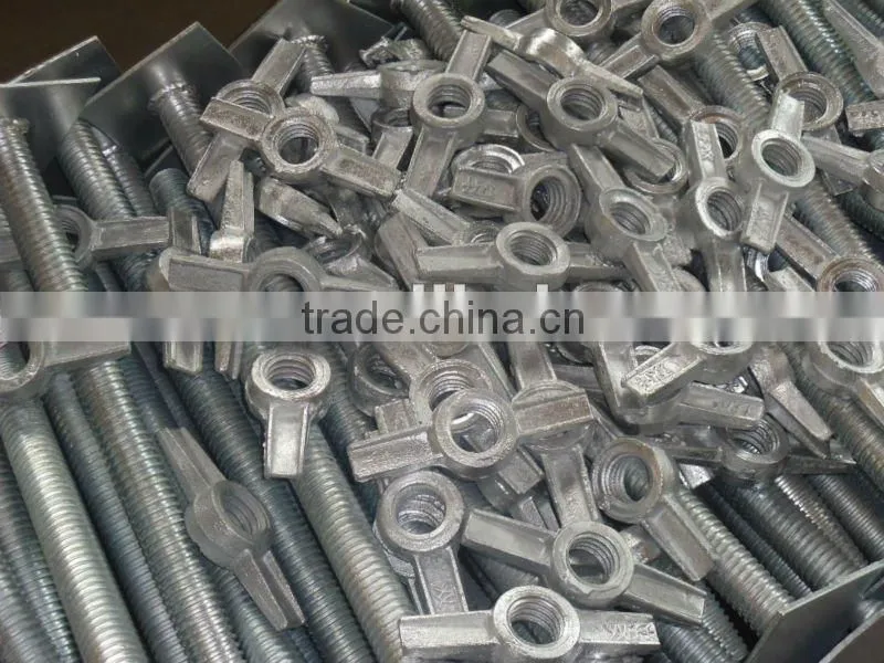 Scaffolding Jack Base and U-Head Casting Wing Nut