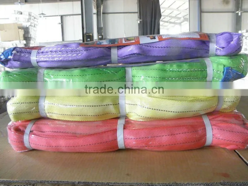 Strong best quality 3t round slings use for moving heavy objects