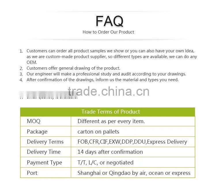 New design Small stainless steel precision parts