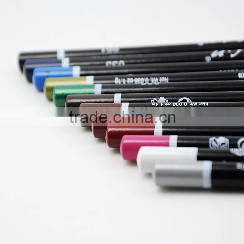 2015 New High Quality Brand Makeup Menow 12 Colors Eye / Lip Liner Pencil