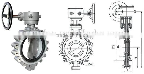 butterfly valve for sea water
