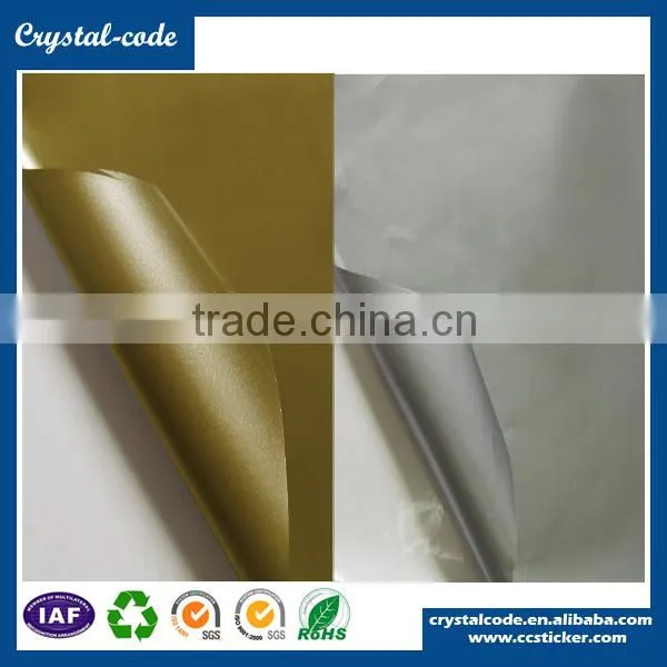 2D /3D effect square non-drying holographic film aluminum foil sticker