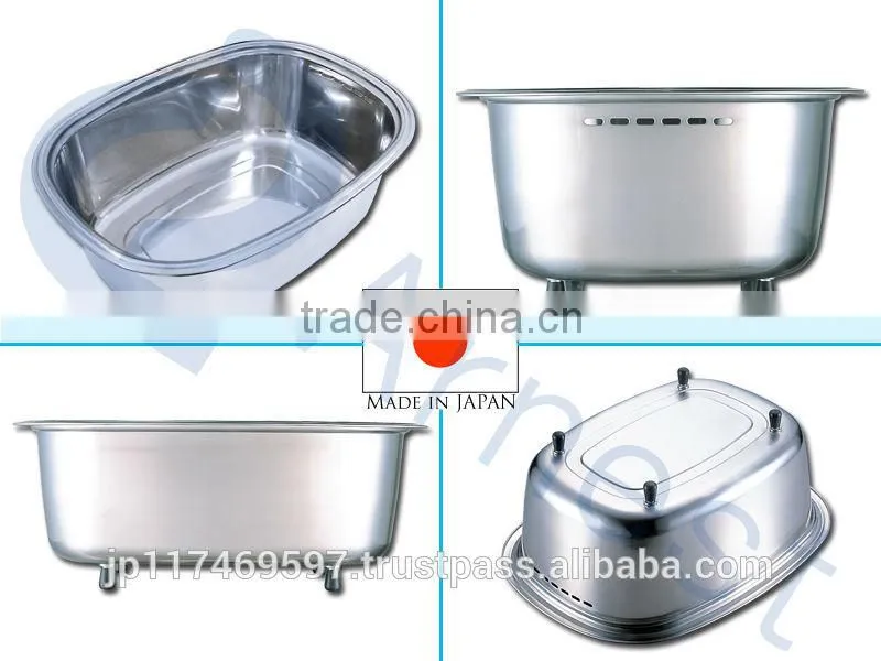 kitchenware convenient tools dishwasher washing stainless japanese water bowles tub wine bucket box sink utensils cooler