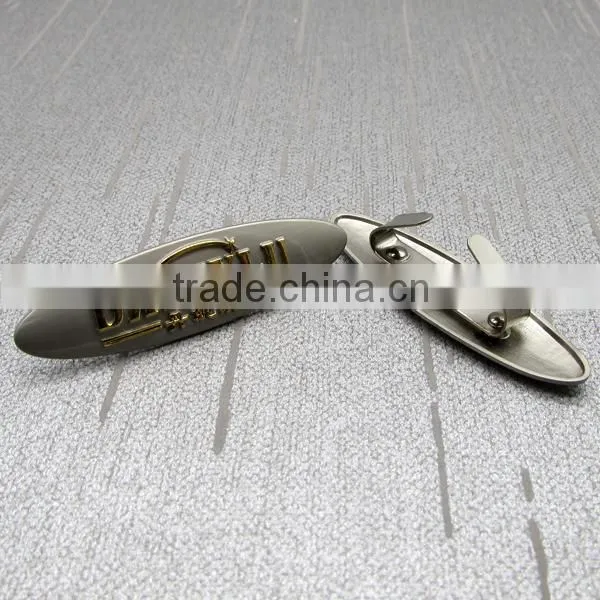 Oval Shape Metal Pin Badge
