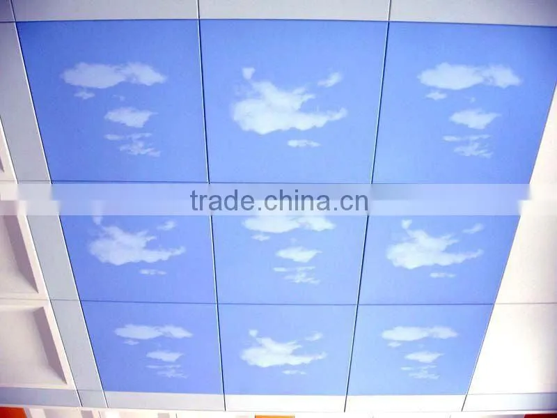 Perforated metal lay in 2x2/600*600 ceiling tiles/lay on ceiling 595*595(ISO9001,CE)