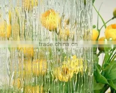 hot selling 4mm clear patterned glass best quality