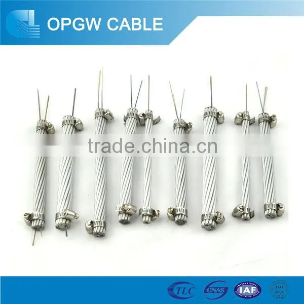 Double Stranding Layers OPGW 33kv Fiber Optical Cable