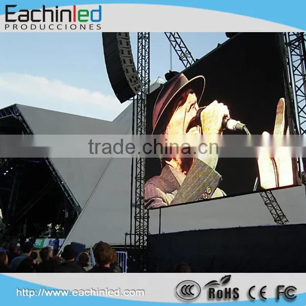 P6 outdoor rental full color LED display