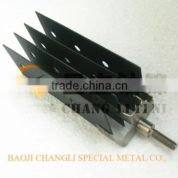 platinum titanium electrode/pure titanium electrode/water treatment