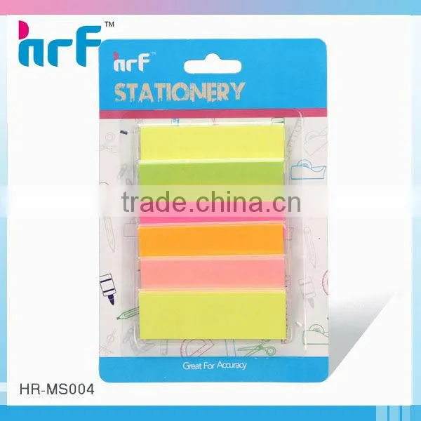 Colorful Sticky Note Sets With Transparent Sticky Notes