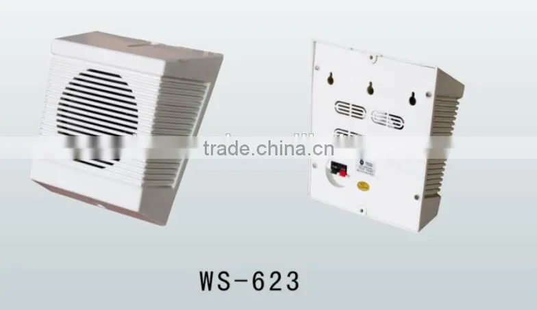 WS-623 series 2016 hot sale indoor wall hanging speaker, pa speaker box