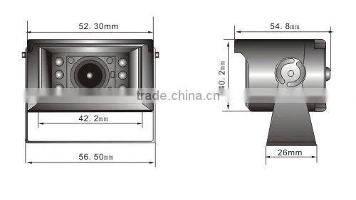 5.6 Inch Digital Color reversing camera kits