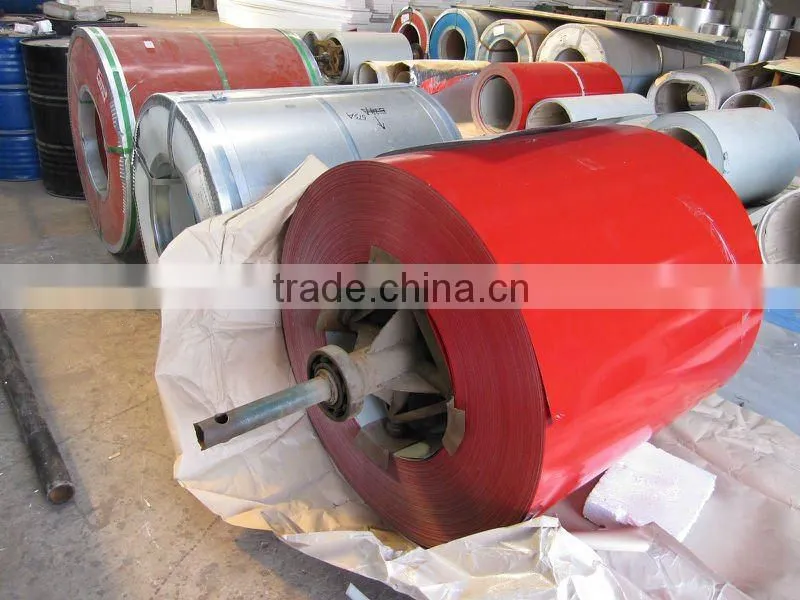 Prepainted steel sheet for blue board
