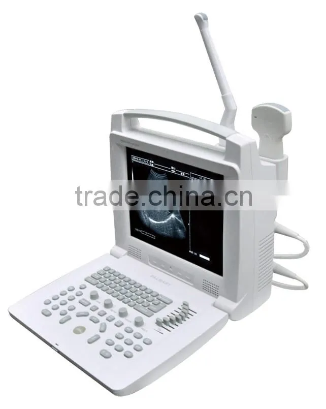 imported 12 " LCD Handled USB B Ultrasound machine in white color