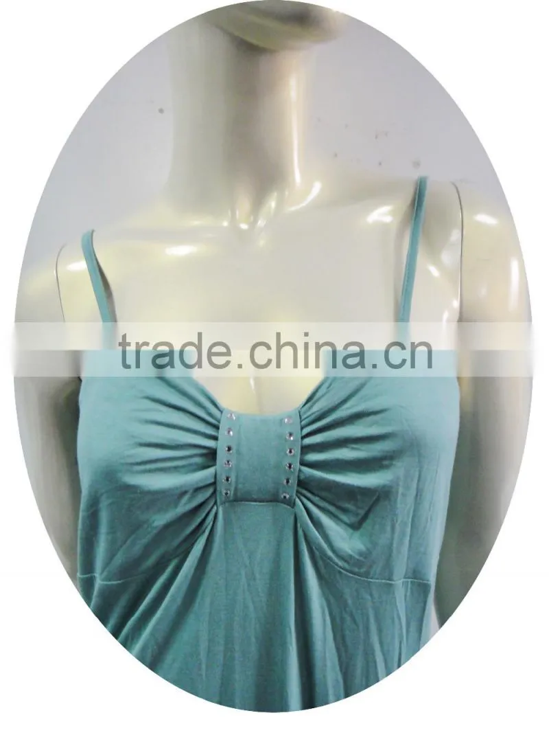 sexy bow lace decorated night dress