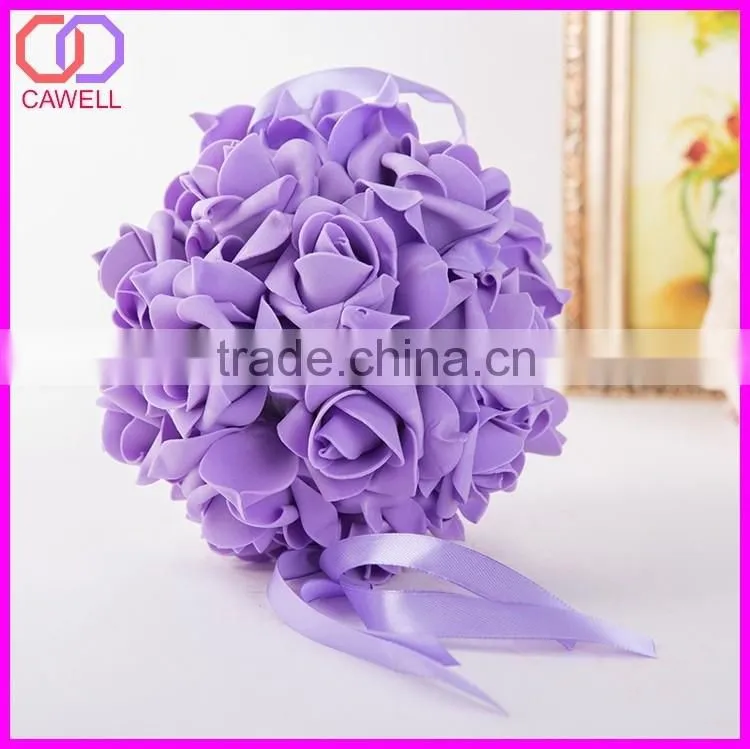 multi color 10CM 20CM 30cm rose artificial foam rose flower ball in stock