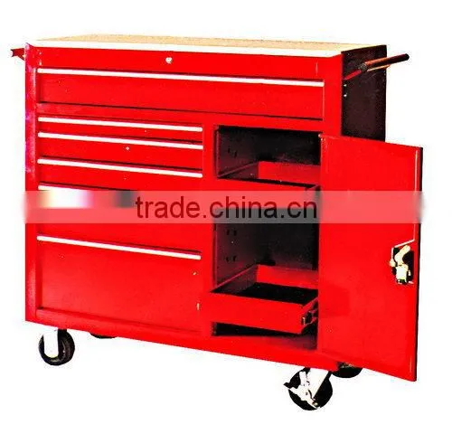 RTB688-A storage box type light metal Tool Box with Wheels china