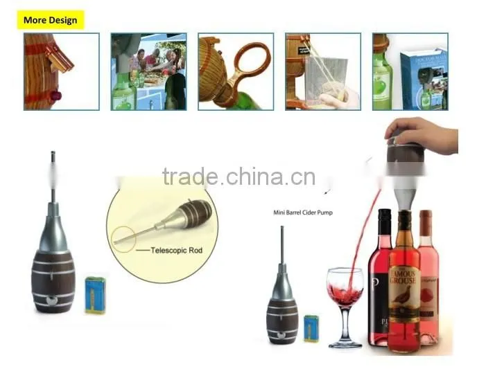 Mini-Barrel Cider Pump/Beverage dispenser