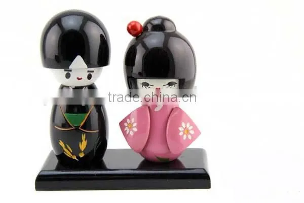 traditional wedding doll japanese kokeshi dolls