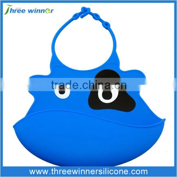 Waterproof baby bib silicone baby bib