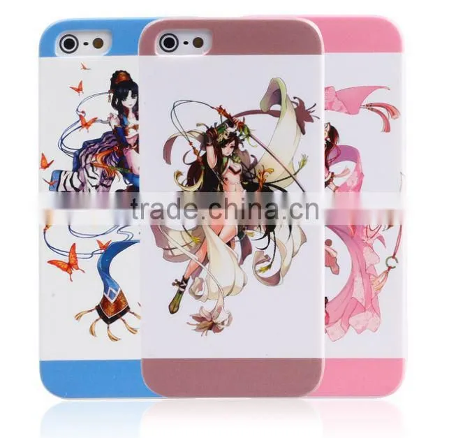 UV phone case printer made pc mobile phone case for iphone case 5 4s.