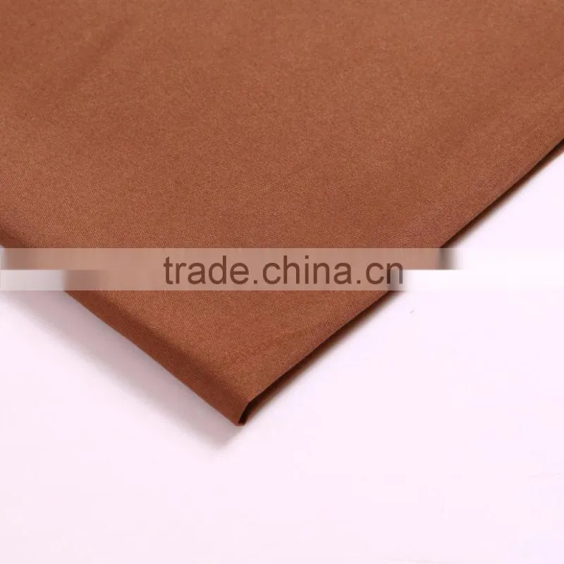Cheap price of poly spandex fabric/super satin fabric brushed made in china for home fabric