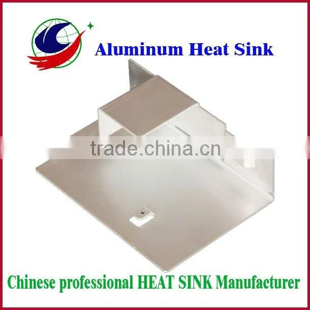 Aluminum enclosure heat sink