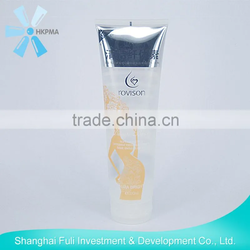 plastic round tube for cosmetic packaging