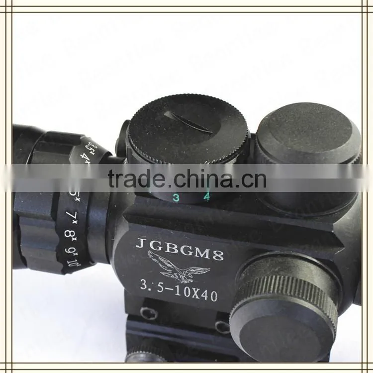3.5-10X40 High power accurate russian rifle scopes,High Power universal atn laser rifle scopes for wholesale