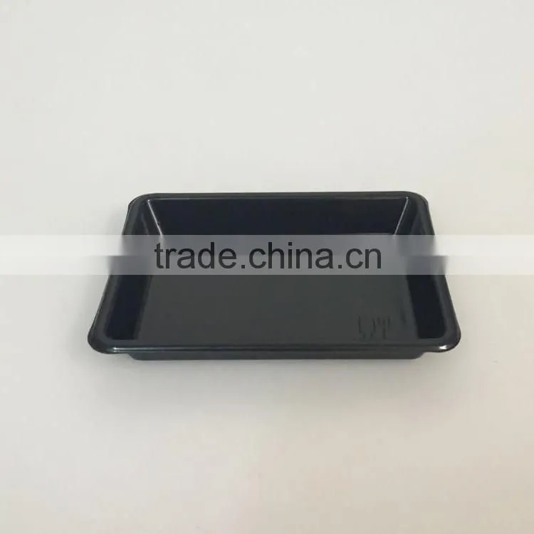 SM9-1107 supermarket and hotel use cheap black soy sauce dish Small Plate&Dish