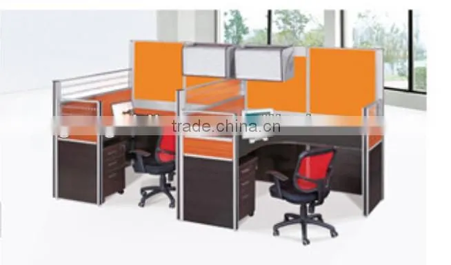 2013 new model office screen partition furniture with aliminium AC55-13