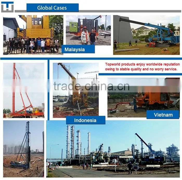 Brand New Hydraulic Static Pile Driver Pile Machine TPZB150+
