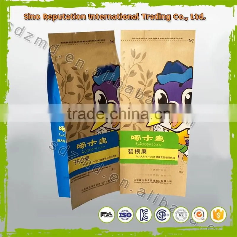 Food Kraft paper bag,take away paper bag , Paper bag for food