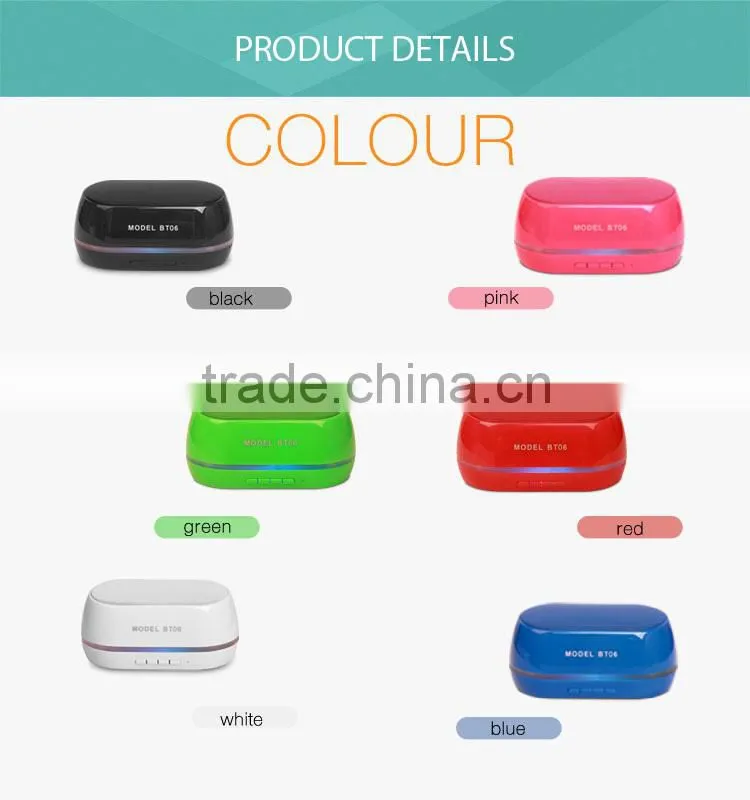 2015 Hot selling wireless factory price bluetooth speaker high quality