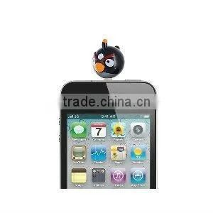 hot selling lovely earphone jack dust cap plug for iphone 4s/G