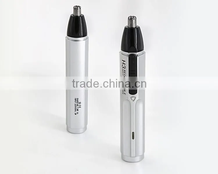 KM-310A Fashion Electric Rechargeable Nose & Ear Hair Trimmer Safety Manual Nursing Trimmer
