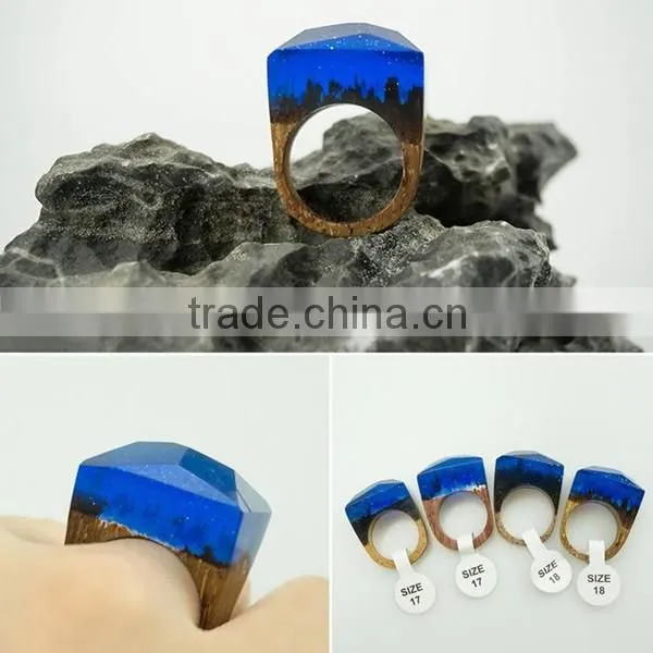 promotional items for 2016 handmade anniversary engagement secreted wooden rings
